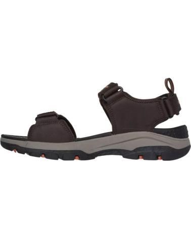 Sandalias de Hombre SKECHERS SANDALIAS OUTDOOR 205112 CON CIERRE DE VELCRO MARRóN
