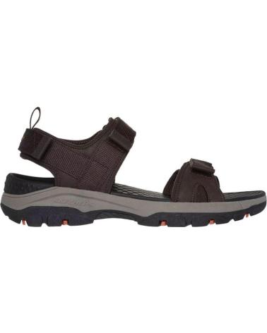 Sandalias de Hombre SKECHERS SANDALIAS OUTDOOR 205112 CON CIERRE DE VELCRO MARRóN