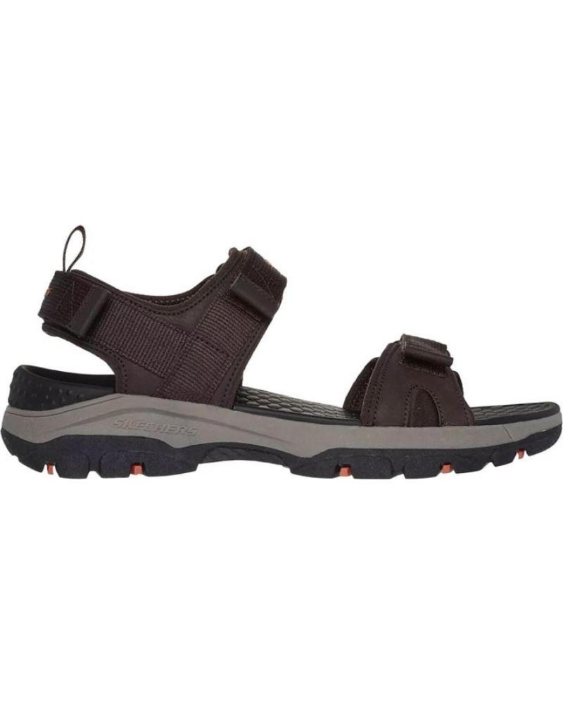 Sandalias de Hombre SKECHERS SANDALIAS OUTDOOR 205112 CON CIERRE DE VELCRO MARRóN