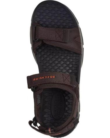 Sandalias de Hombre SKECHERS SANDALIAS OUTDOOR 205112 CON CIERRE DE VELCRO MARRóN
