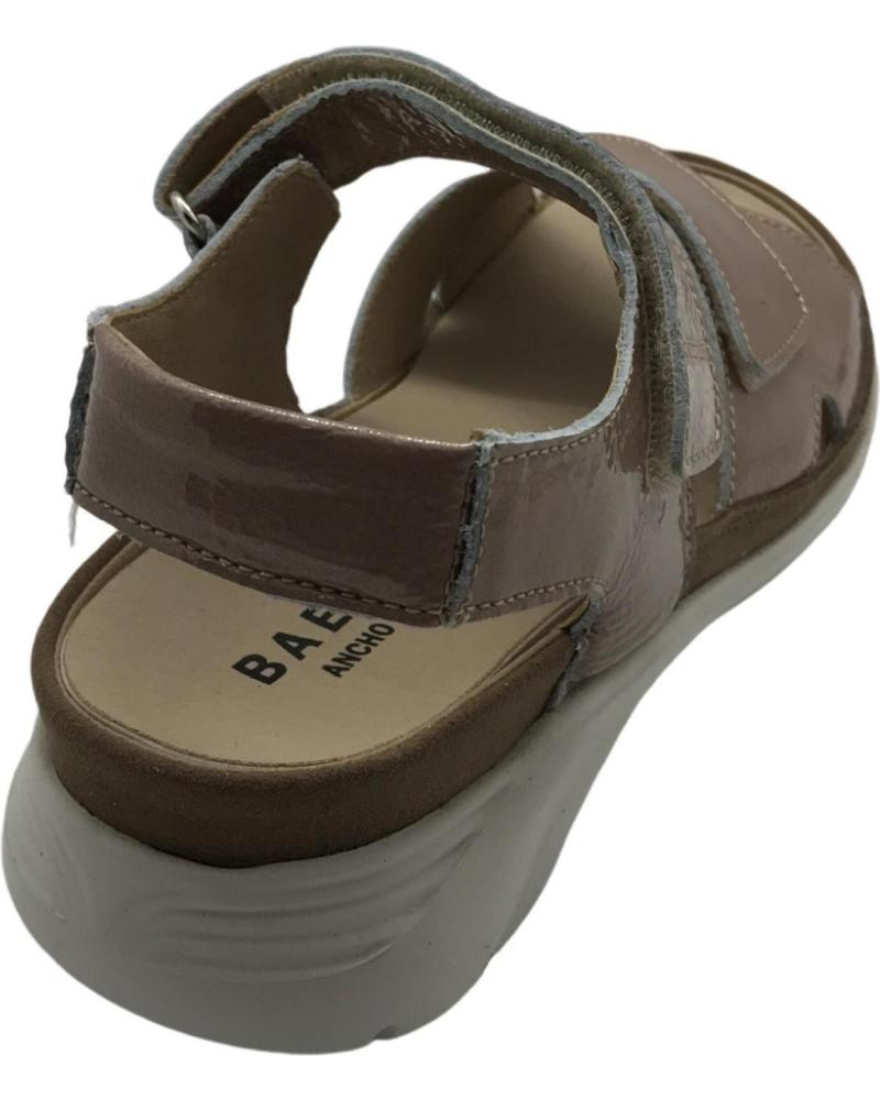 Plumaflex 14725 Sandalia Piel Ancho Especial Mujer De Plumaflex