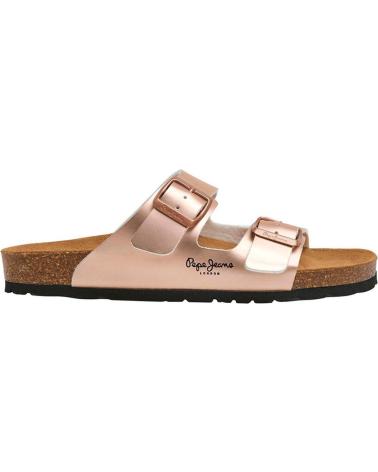 Woman Sandals PEPE JEANS CHANCLAS OBAN CLASSIC  PLATINO