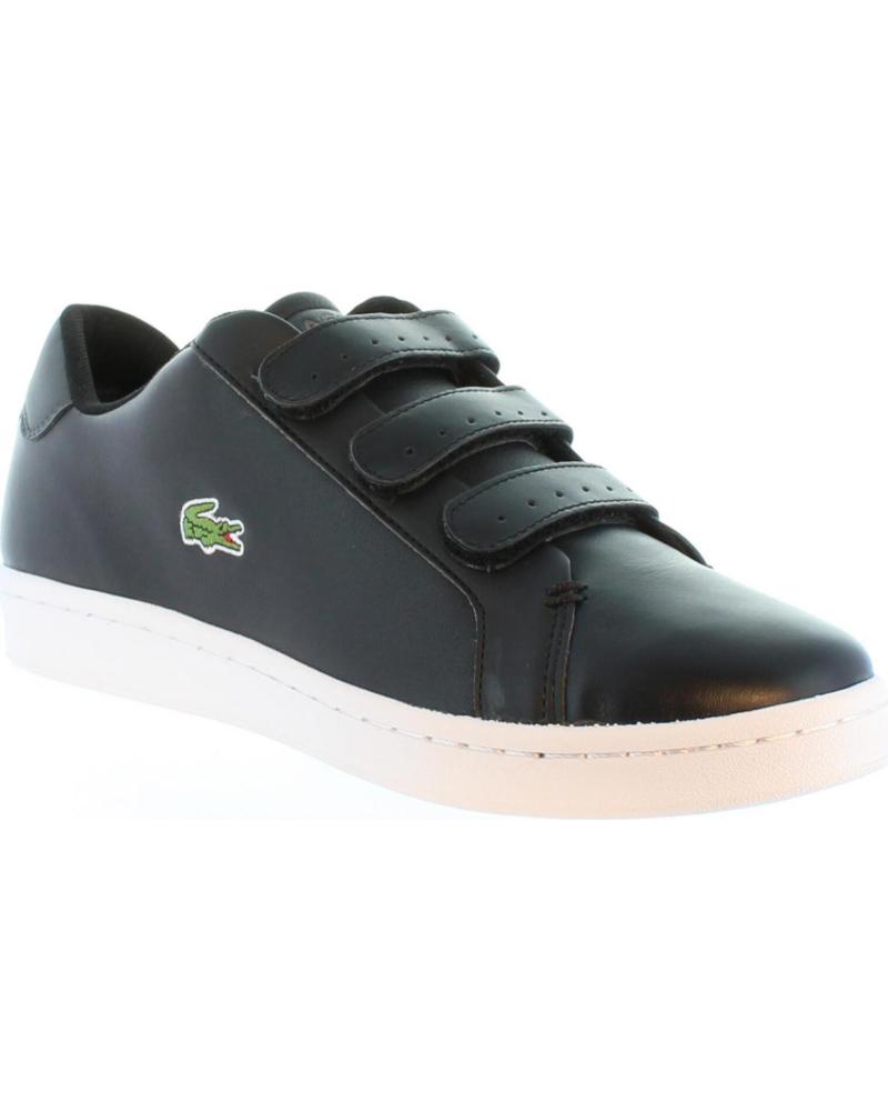Lacoste velcro trainers mens store