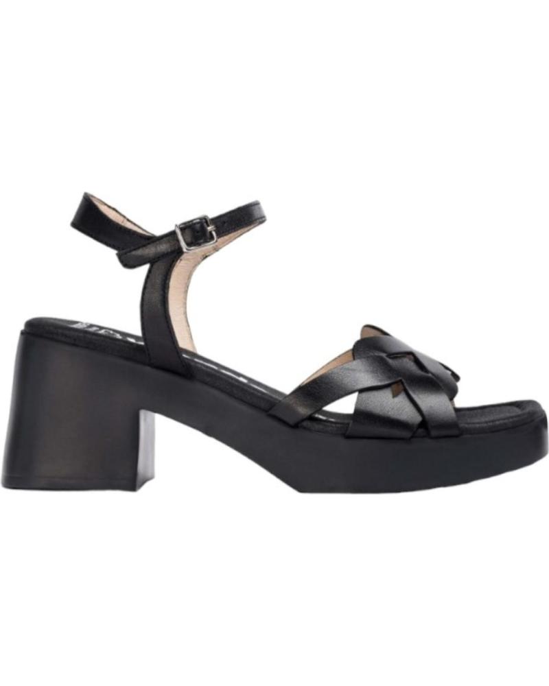 Sandales WONDERS  pour Femme SANDALIAS NEGRAS  ISEO NEGRO