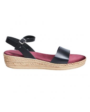 Sandalias NO ES LO MISMO  de Mujer SANDALIA CUNA NEGRO  NEGRO