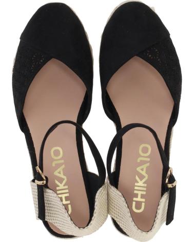 Sandalias de Mujer CHIKA10 NEW URSULA 01 NEGRO-BLACK