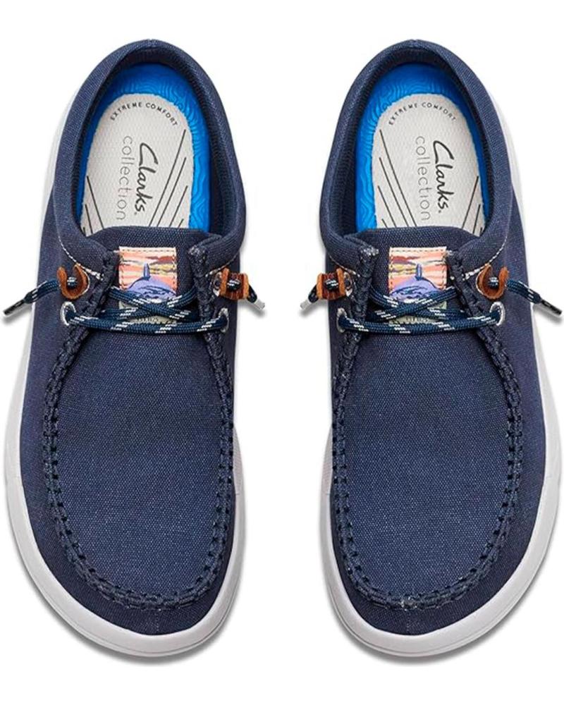 Scarpe-De-Hombre-CLARKS-SANDALIAS-EN-COLOR-PARA-MARINO