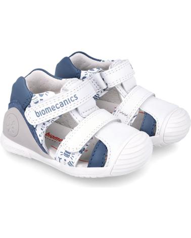 boy Infant BIOMECANICS SANDALIAS PRIMEROS PASOS 242127 ESTAMPADO  BLANCO