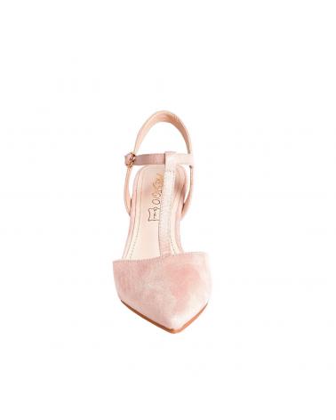 Sandalias LA VIDA ROSA  de Mujer ZAPATO DE TACON NUDE  NUDE