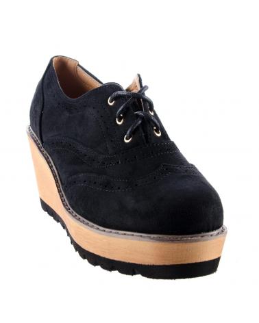 Zapatos De Mujer SUNCOLOR DERBYS  NEGRO