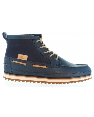 Man boots LACOSTE 30SRM0021 SAUVILLE  95K NAVY-NAVY