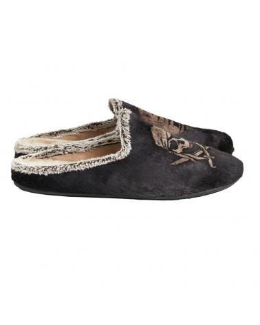 Pantofole VULCA-BICHA  per Uomo ZAPATILLA HOME NEGRO  NEGRO