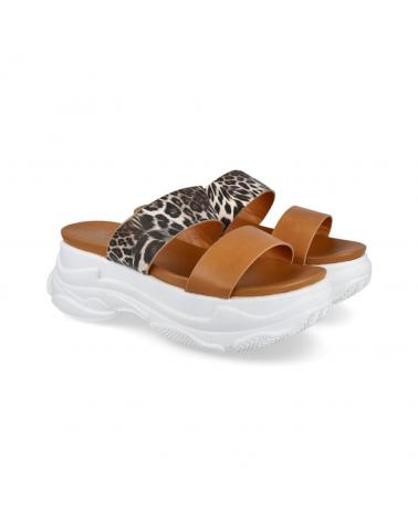 Sandalias De Mujer L&R SHOES SANDALIAS PLATAFORMA HY7R1-51 MUJER  ROBLE