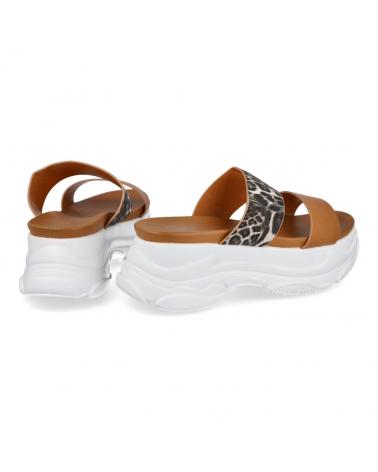 Sandalias De Mujer L&R SHOES SANDALIAS PLATAFORMA HY7R1-51 MUJER  ROBLE