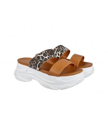 Sandalias De Mujer L&R SHOES SANDALIAS PLATAFORMA HY7R1-51 MUJER  ROBLE