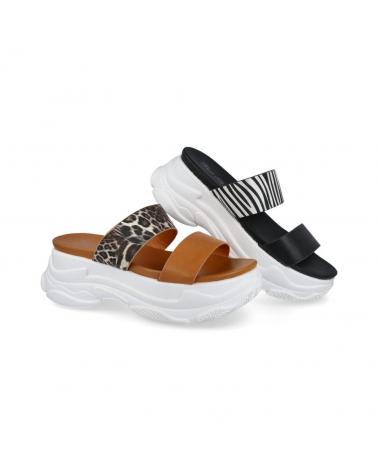 Sandalias De Mujer L&R SHOES SANDALIAS PLATAFORMA HY7R1-51 MUJER  ROBLE
