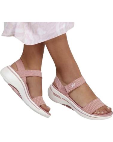 Woman Sandals SKECHERS SANDALIA GO WALK ARCH FIT 140264 ROSA