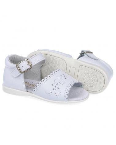 Sandalias De Niña PETIT SER 3649 SANDALIAS NIÑA BEBA€°  BLANCO