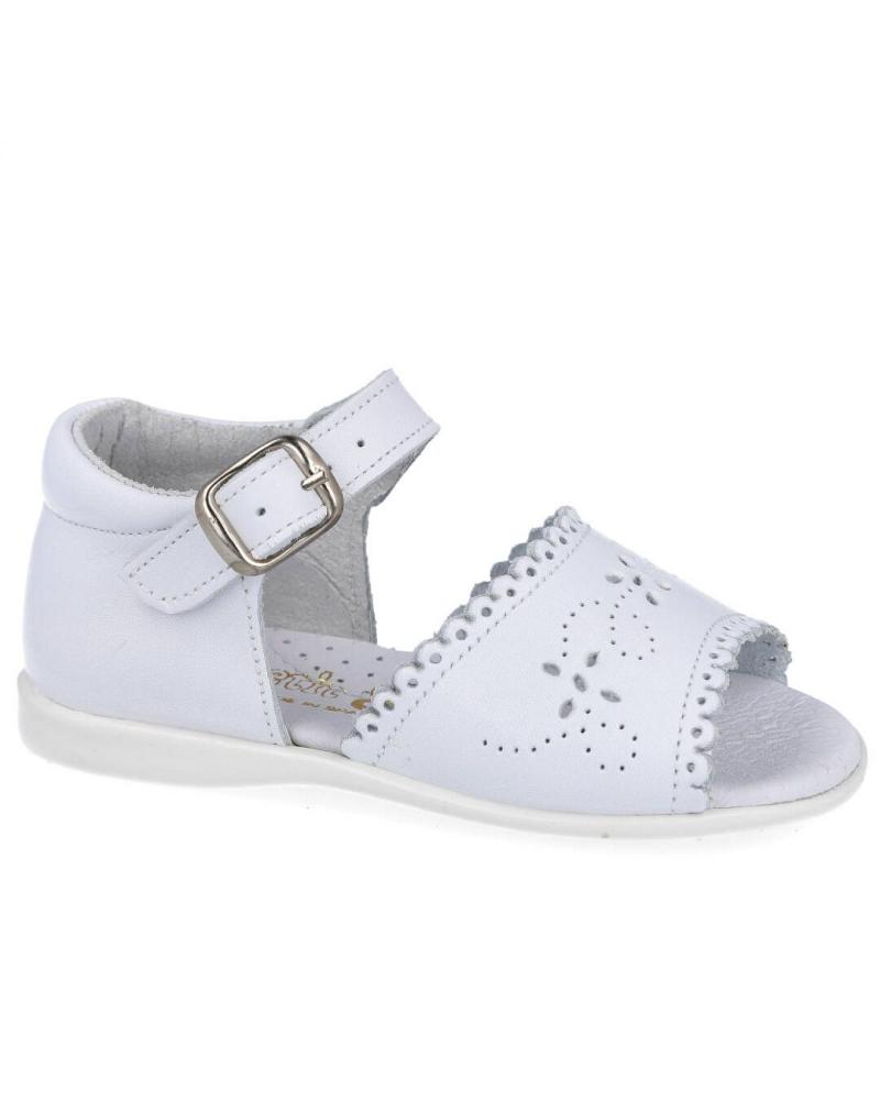 Sandalias De Niña PETIT SER 3649 SANDALIAS NIÑA BEBA€°  BLANCO