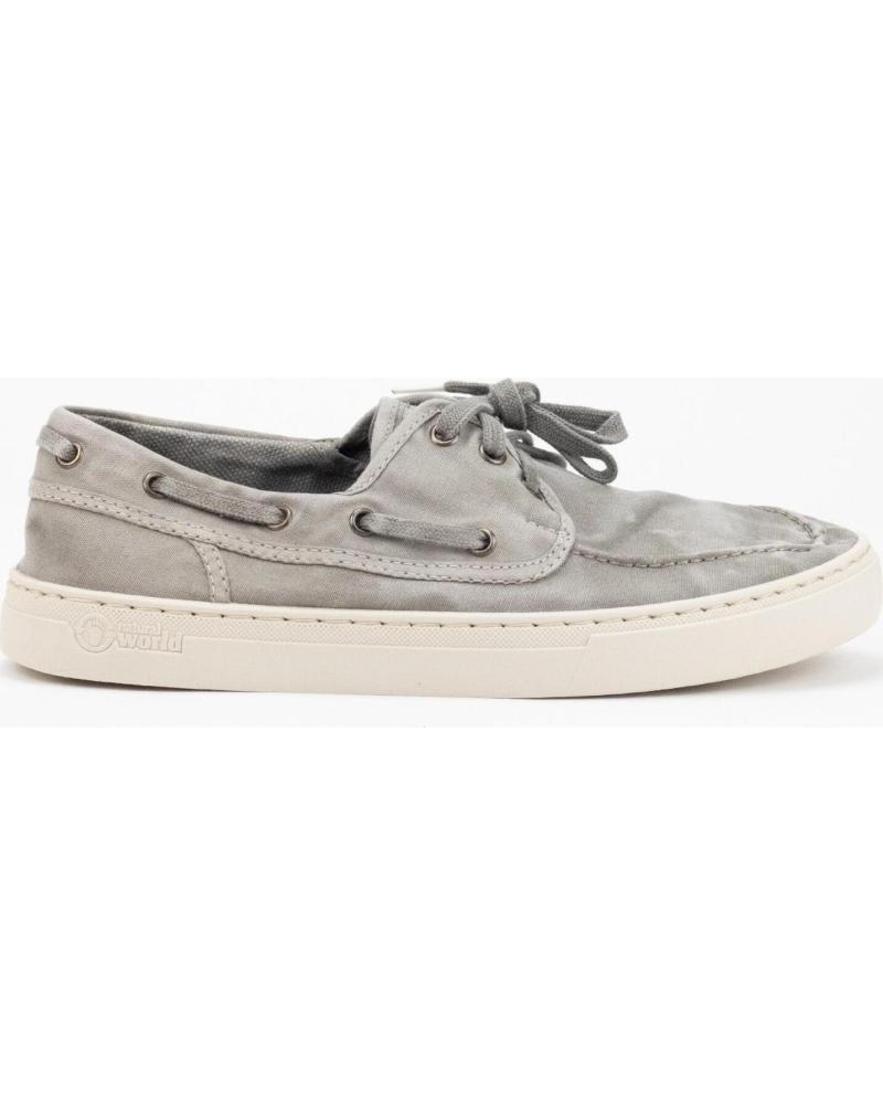 Schuhe NATURAL WORLD  für Herren NAUTICO LONA SOSTENIBLE  GRIS