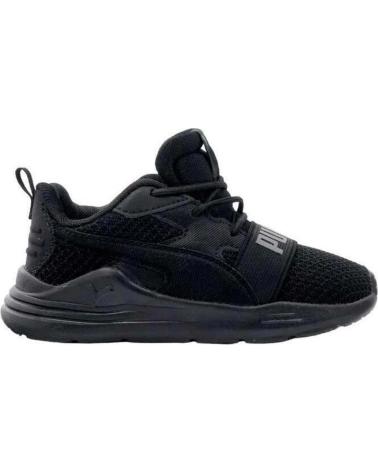 Deportivas PUMA  de Niña y Niño ZAPATILLAS WIRED  NEGRO