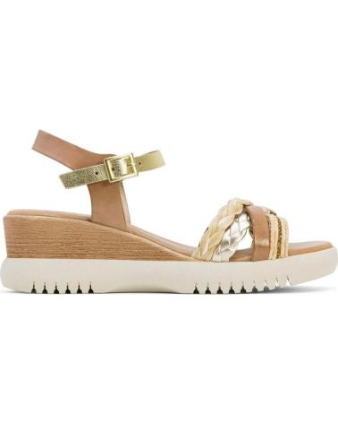 Woman Sandals PORRONET CUNAS 3027 MUJER TAUPE  MARRóN