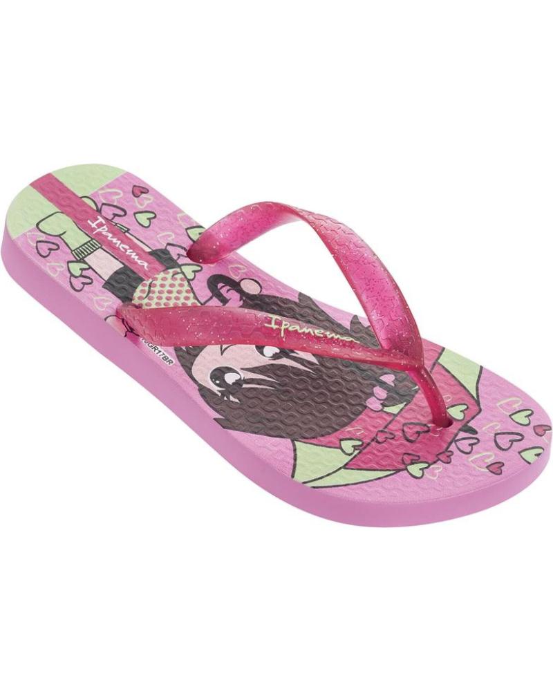 Chanclas De Niña IPANEMA SANDALIAS MUNECA NIÑA ROSA