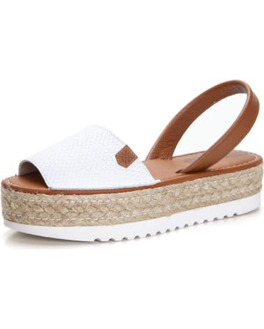 Sandali per Donna POPA SANDALIAS PLANAS SAONA MUJER BLANCO
