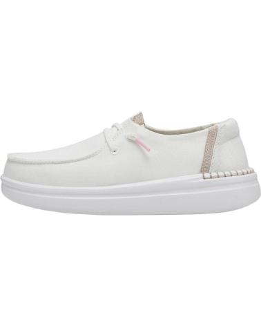 Mocassini HEY DUDE  per Donna MUJER MOCASINES WENDY RISE SPARK WHITE  VARIOS COLORES