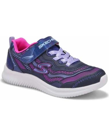Sportif SKECHERS  pour Fille DEPORTIVOS JUMPSTERS -FUXIA 302433L  MARINO