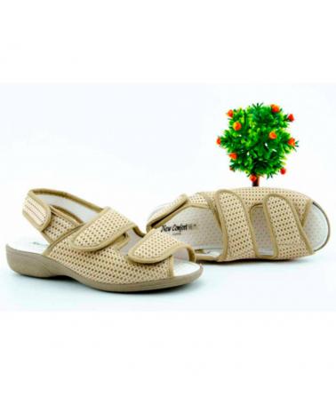 Sandalias De Mujer CUMBRES 1008 SANDALIAS DE CASA PARA MUJER  BEIG