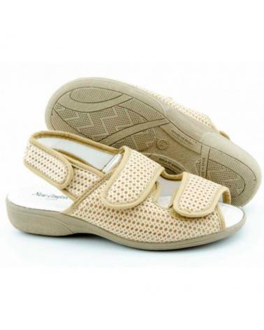 Sandalias De Mujer CUMBRES 1008 SANDALIAS DE CASA PARA MUJER  BEIG