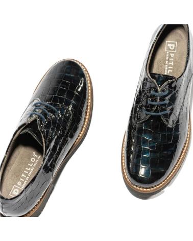 Zapatos de Mujer PITILLOS ZAPATO MUJER OXFORD VARIOS 5370 MARINO