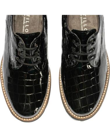 Zapatos de Mujer PITILLOS BLUCHER 5370 NEGRO