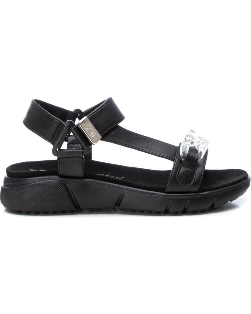 Sandalias XTI  de Mujer SANDALIAS PLANAS 142896 MUJER  NEGRO