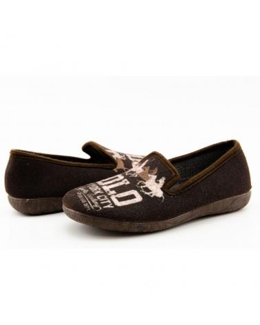 Pantofole CUMBRES  per Bambino GENERICO - CERRADA  MARRON