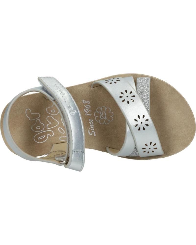 Garvalín 242441 Sandali In Pelle Per Bambine E Ragazze - Flessibili E Con Chiusura Velcro
