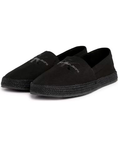 Sapatos de Homem CALVIN KLEIN ALPARGATAS ESPADRILLE SLIPON ML NEGRO