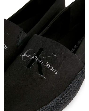 Sapatos de Homem CALVIN KLEIN ALPARGATAS ESPADRILLE SLIPON ML NEGRO