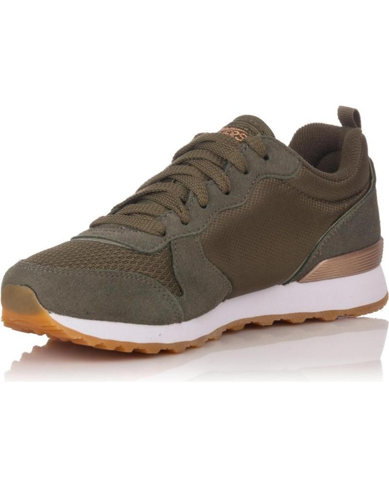 Skechers lace up sneakers verdes discount