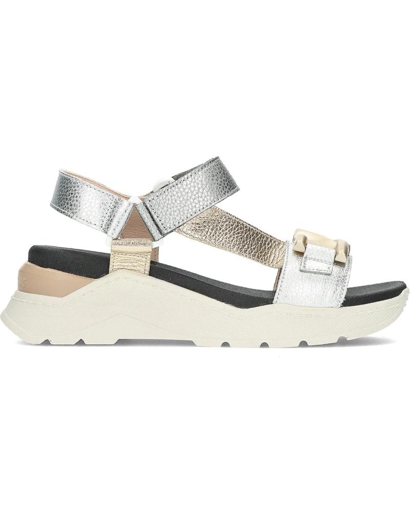 Sandalias de Mujer HISPANITAS SANDALIAS DE SPORT GRAZIA CHV232810 PLATA ANTICO-NATA-SILVER
