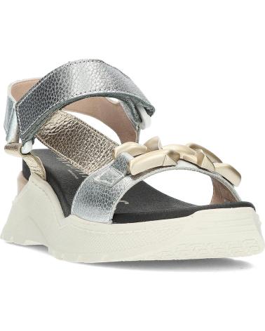 Sandalias de Mujer HISPANITAS SANDALIAS DE SPORT GRAZIA CHV232810 PLATA ANTICO-NATA-SILVER