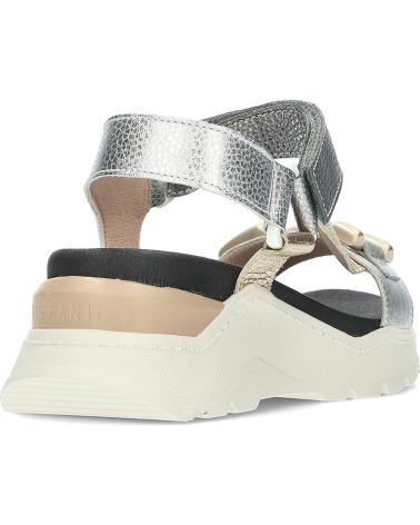 Sandalias de Mujer HISPANITAS SANDALIAS DE SPORT GRAZIA CHV232810 PLATA ANTICO-NATA-SILVER