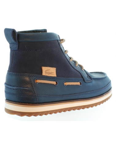 Man boots LACOSTE 30SRM0021 SAUVILLE  95K NAVY-NAVY