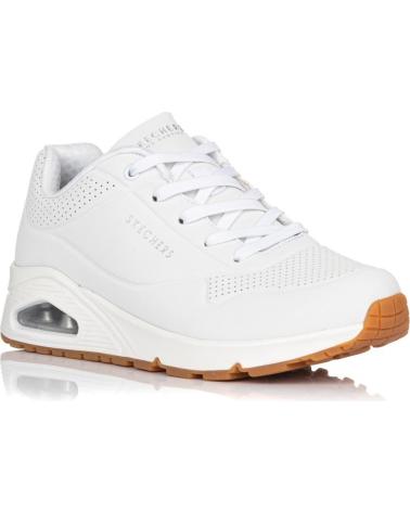 Woman sports shoes SKECHERS SNEAKERS STAND ON AIR 73690 BLANCAS  BLANCO