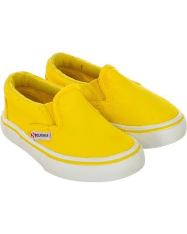 Zapatos de Niño SUPERGA ZAPATILLAS DEPORTIVAS S009NB0 UNISEX INFANTIL AMARILLO