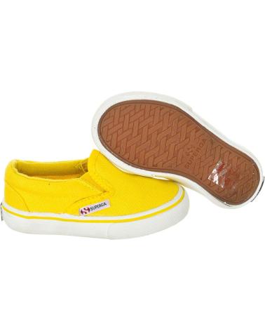 Zapatos de Niño SUPERGA ZAPATILLAS DEPORTIVAS S009NB0 UNISEX INFANTIL AMARILLO