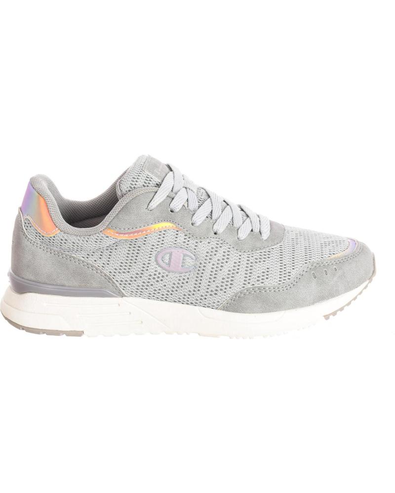 Woman Zapatillas deporte CHAMPION ZAPATILLA DEPORTIVA TARA CIERRE A CORDONES S11103 MUJER GRIS CLARO