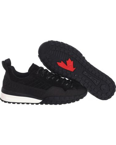 Zapatillas deporte de Hombre DSQUARED2 ZAPATILLAS DEPORTIVAS LEGEND SNM0201-1304366 HOMBRE NEGRO