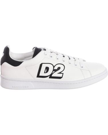 Sapatos Desportivos DSQUARED2  de Homem ZAPATILLAS DEPORTIVAS BOXER SNM0175-01505488 HOMBRE  BLANCO